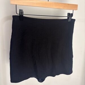 Klassy Network Black Classic Mini Skort